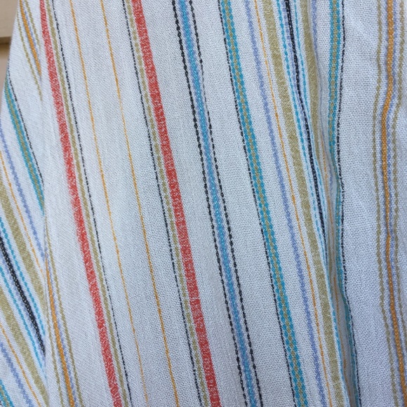 Urban Outfitters Romper Striped S White Shorts - Picture 2 of 5